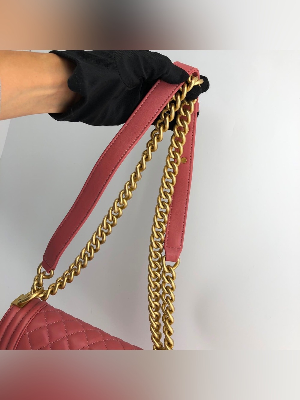 Chanel Leboy Small Lambskin Pink GHW - Picture 10 of 16